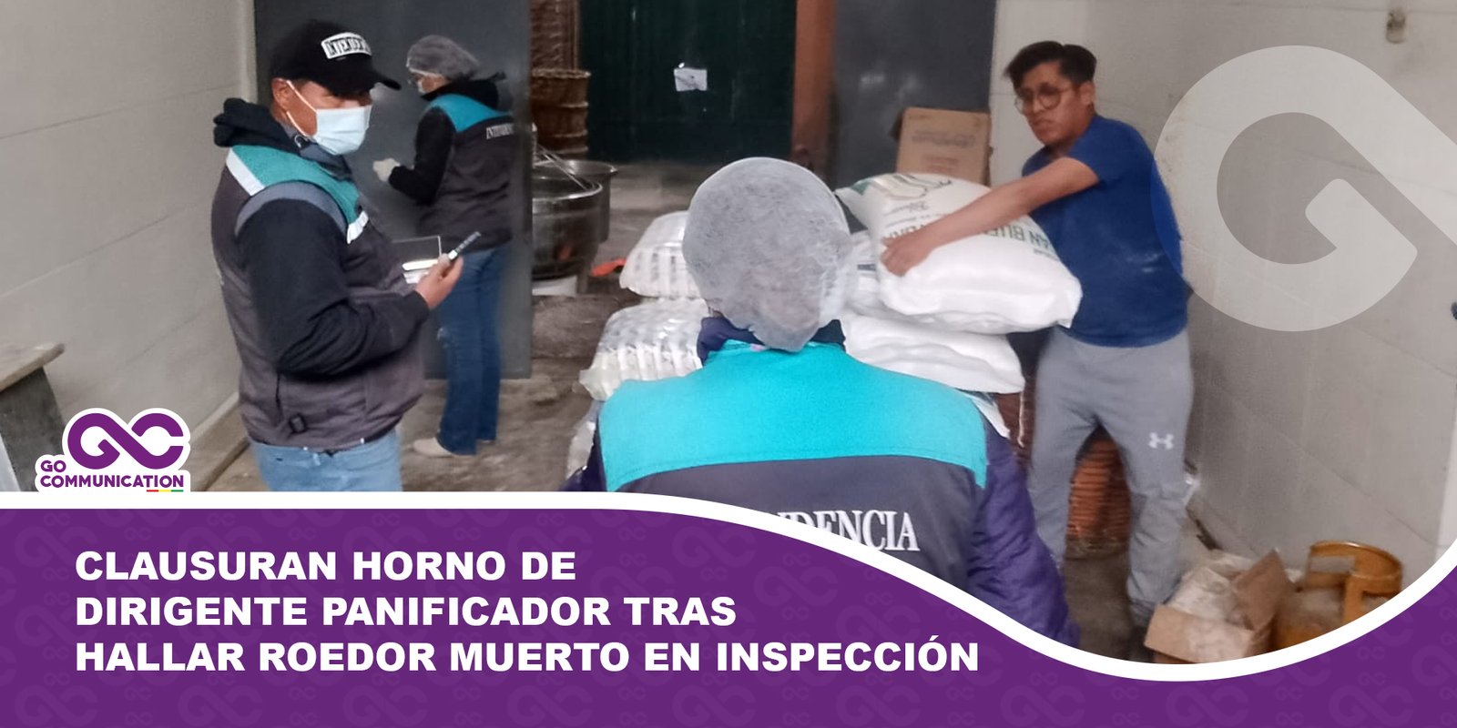 Clausuran horno de dirigente panificador tras hallar roedor muerto en inspección