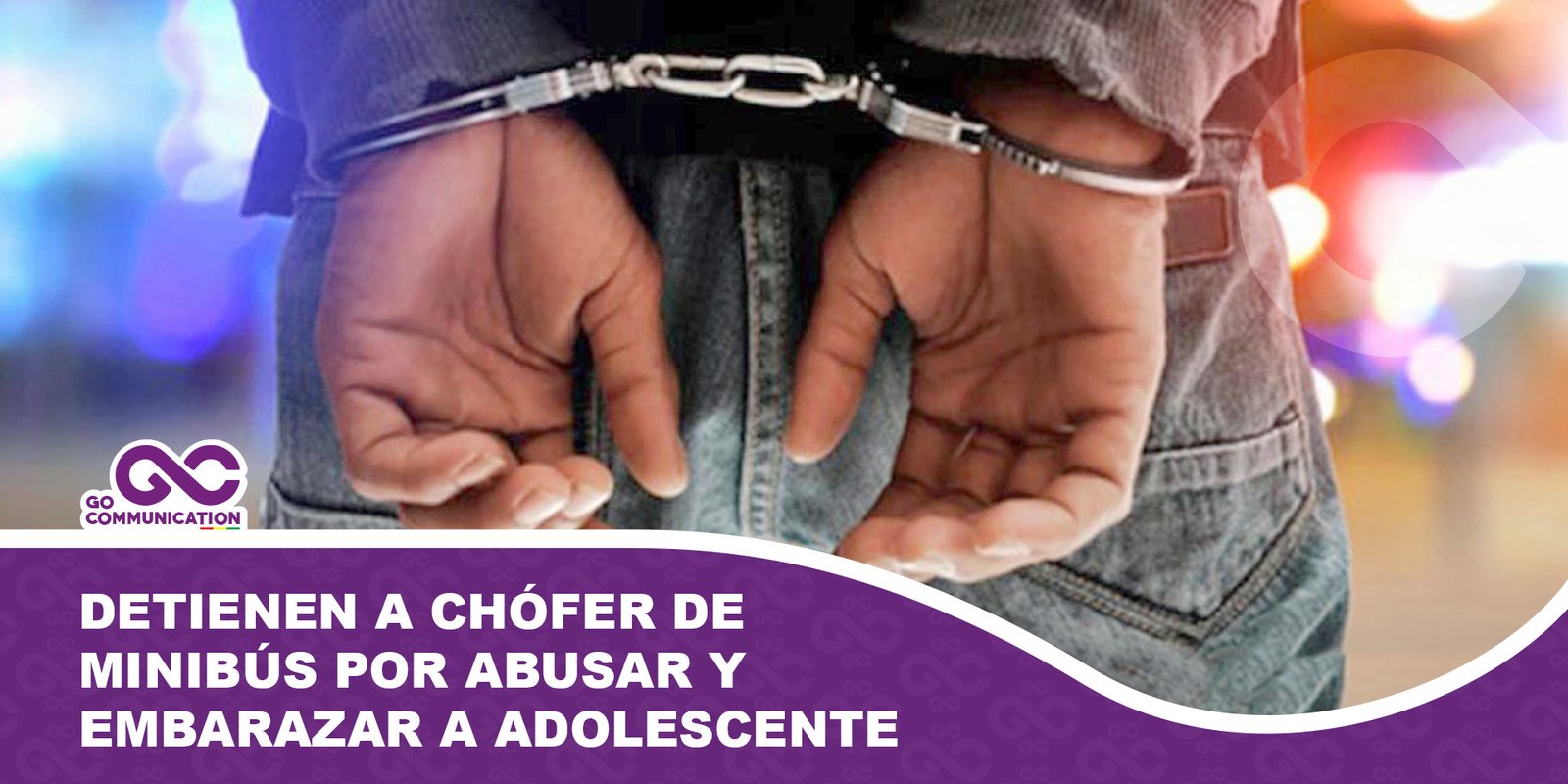 Detienen a chófer de minibús por abusar y embarazar a adolescente de 15 años en Oruro