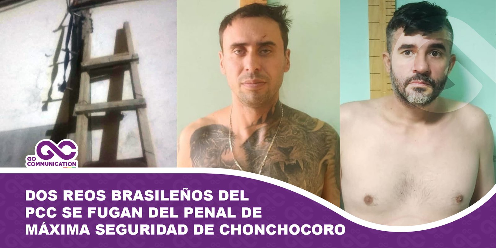 Dos reos brasileños del PCC se fugan del penal de máxima seguridad de Chonchocoro