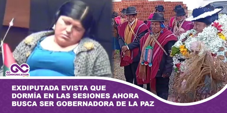 Exdiputada evista que dormía en las sesiones ahora busca ser gobernadora de La Paz