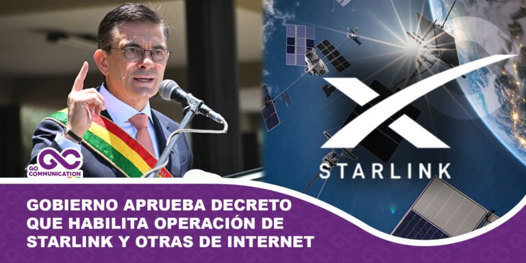 Gobierno aprueba decreto que habilita operación de Starlink y otras empresas de internet satelital