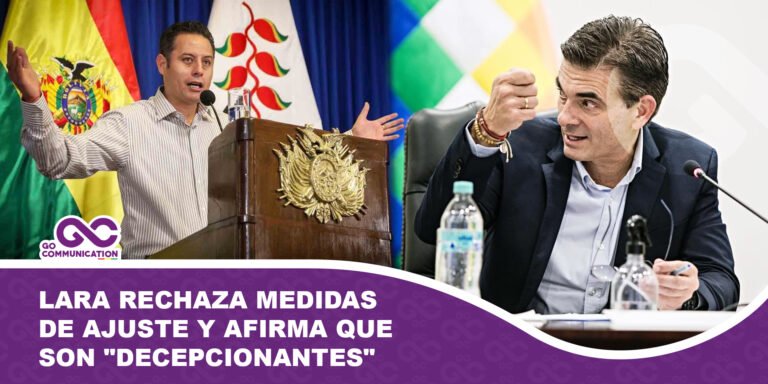Lara rechaza medidas de ajuste y afirma que son decepcionantes