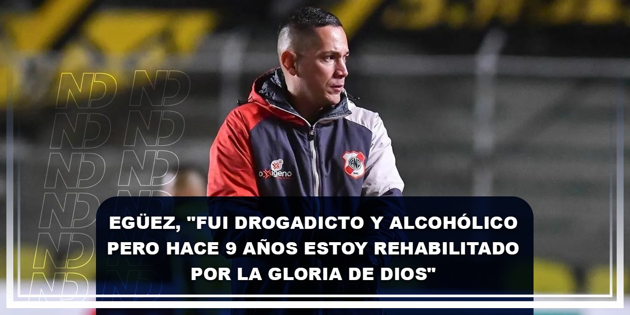 Leonardo Egüez Fui drogadicto y alcohólico pero hace 9 años estoy rehabilitado por la gloria de Dios