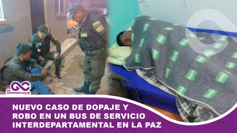 Nuevo caso de dopaje y robo en un bus de servicio interdepartamental en La Paz