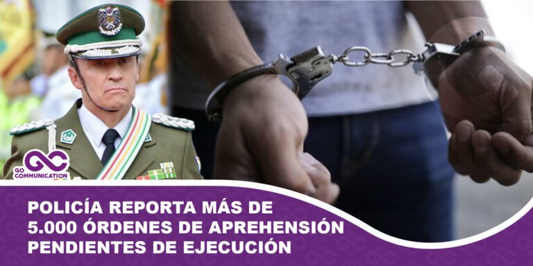 Policía reporta más de 5.000 órdenes de aprehensión pendientes de ejecución