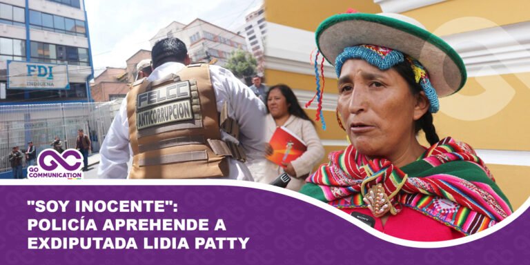 Soy inocente Policía aprehende a exdiputada Lidia Patty