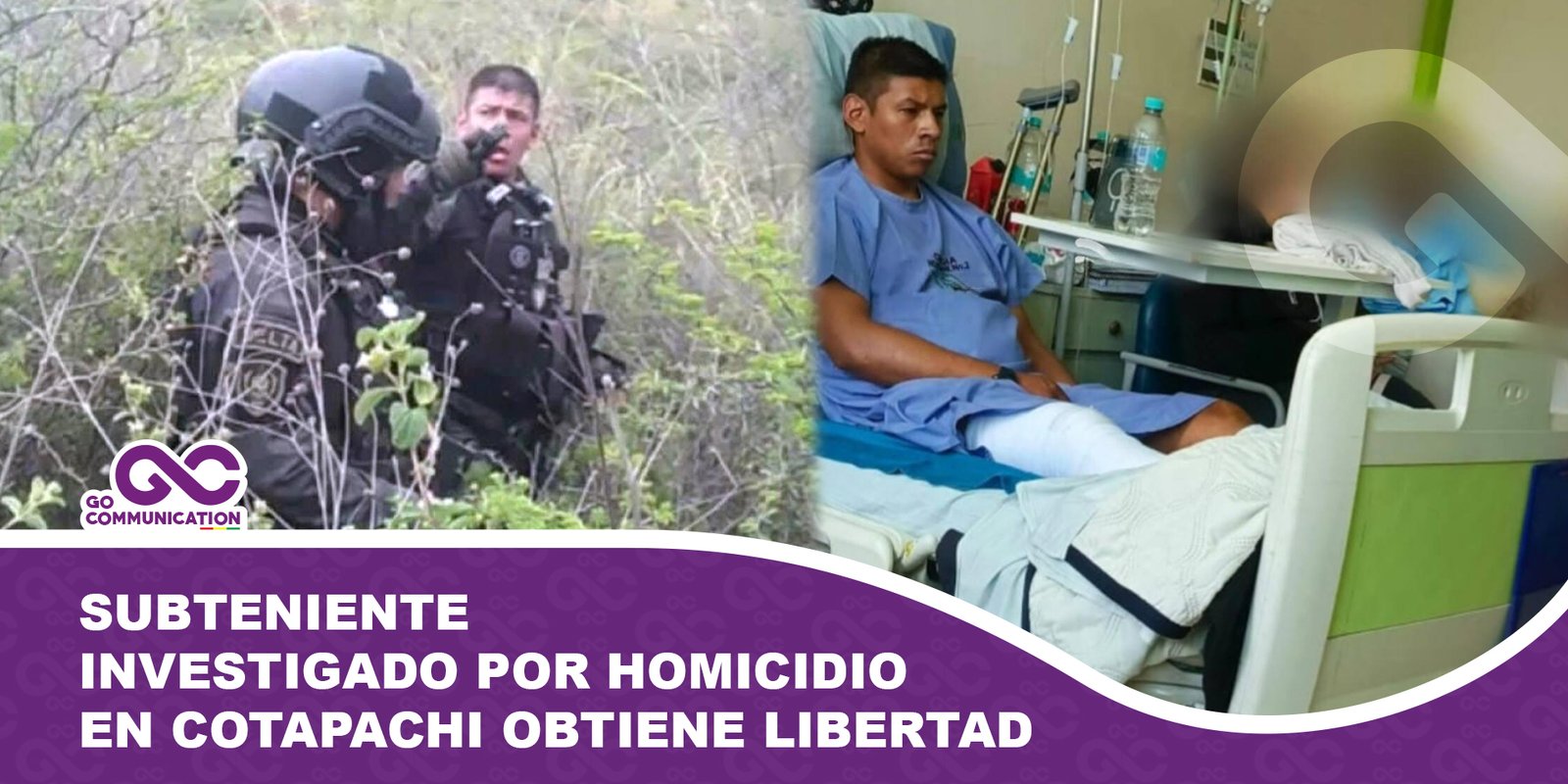 Subteniente investigado por homicidio en Cotapachi obtiene libertad