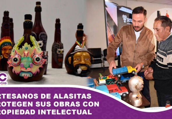 Artesanos de Alasitas protegen sus obras con propiedad intelectual