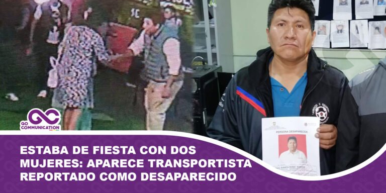 Estaba de fiesta con dos mujeres Aparece transportista reportado como desaparecido