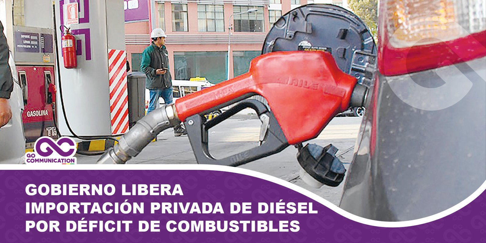 Gobierno libera importación privada de diésel por déficit de combustibles