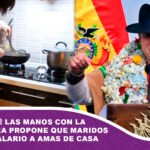 Me quemé las manos con la olla Lara propone que maridos paguen salario a amas de casa