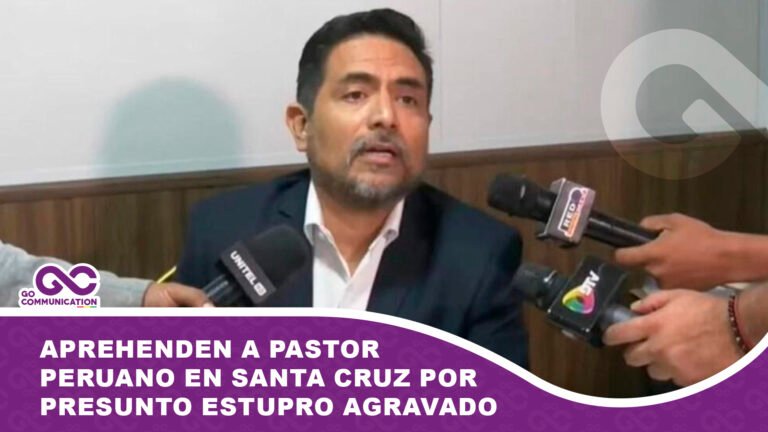 Aprehenden a pastor peruano en Santa Cruz por presunto estupro agravado contra menor de edad