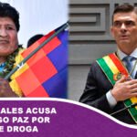 Evo Morales acusa a Paz por casos de droga