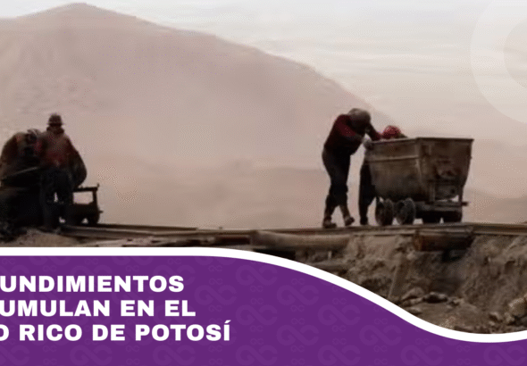 Los hundimientos se acumulan en el Cerro Rico de Potosí