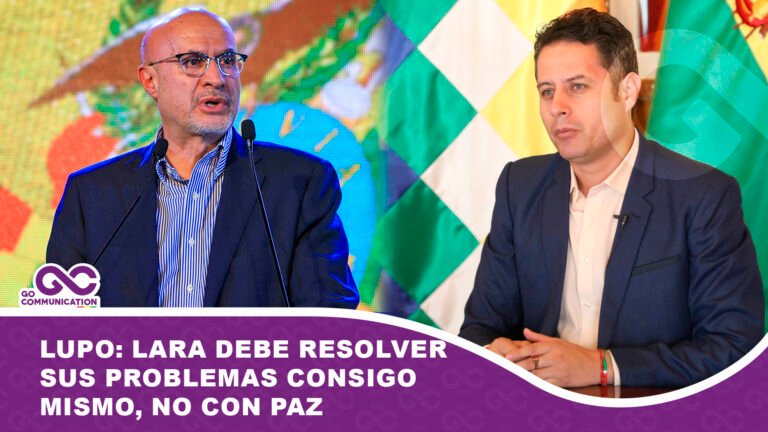Lupo Lara debe resolver sus problemas consigo mismo, no con Paz