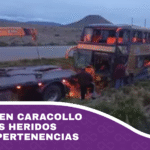 Accidente en Caracollo deja varios heridos y robo de pertenencias
