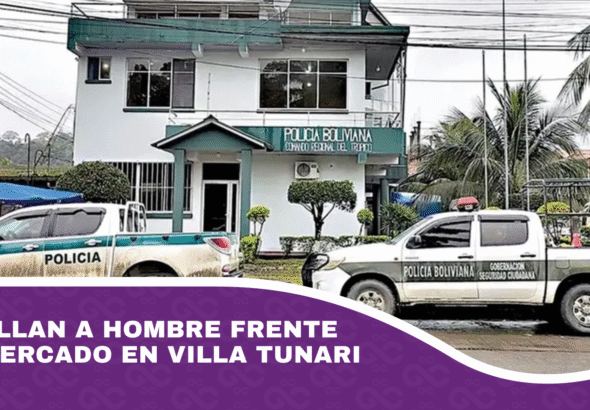 Acribillan a hombre frente a un mercado en Villa Tunari