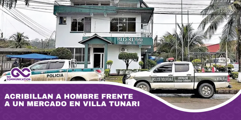 Acribillan a hombre frente a un mercado en Villa Tunari