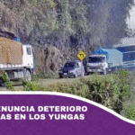 Adepcoca denuncia deterioro de carreteras en Los Yungas