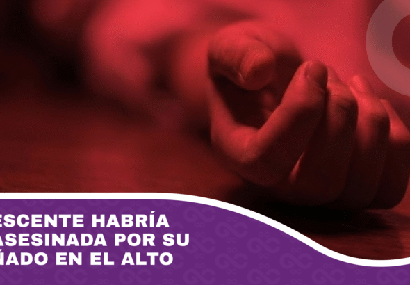 Adolescente habría sido asesinada por su excuñado en El Alto