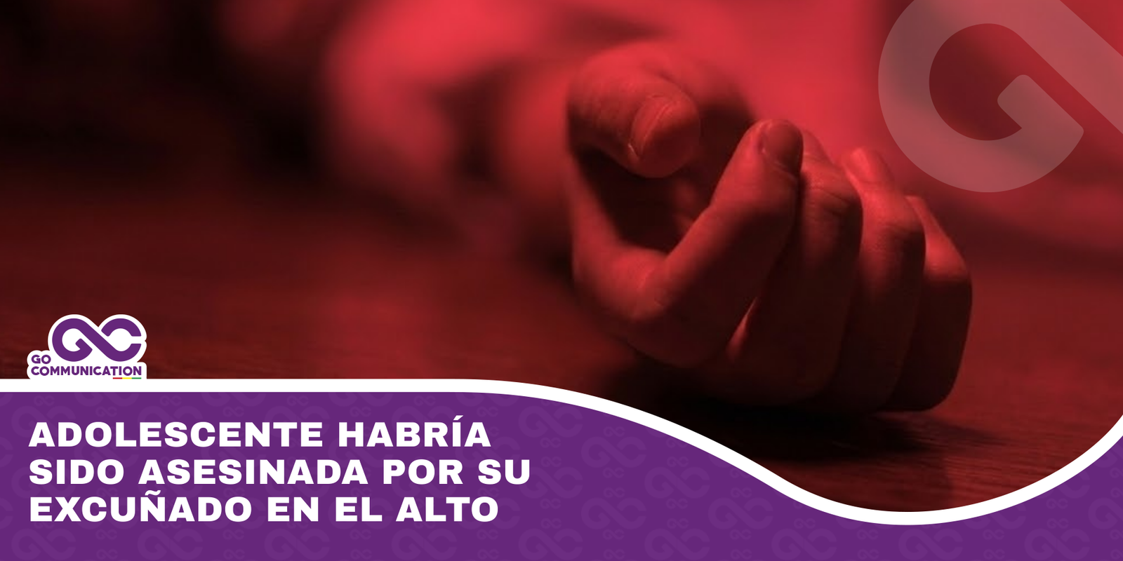 Adolescente habría sido asesinada por su excuñado en El Alto