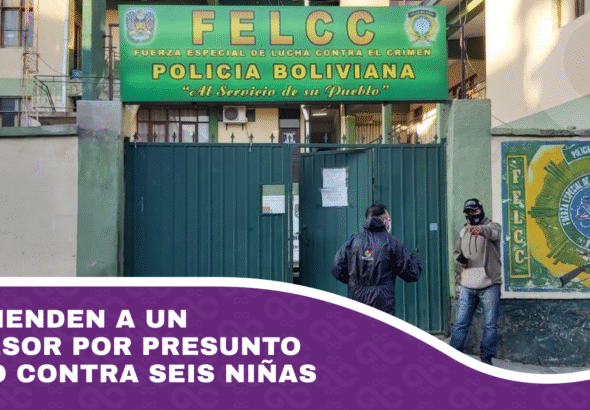 Aprehenden a un profesor por presunto abuso contra seis niñas