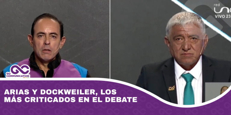 Arias y Dockweiler, los más criticados en el debate