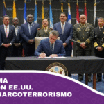 Bolivia firma acuerdo con EE.UU. contra el narcoterrorismo