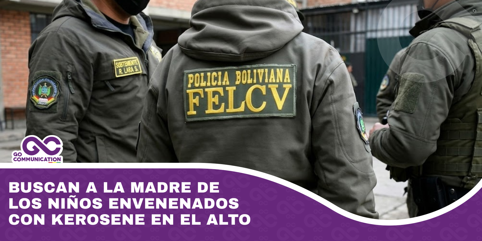 Buscan a la madre de los niños envenenados con kerosene en El Alto