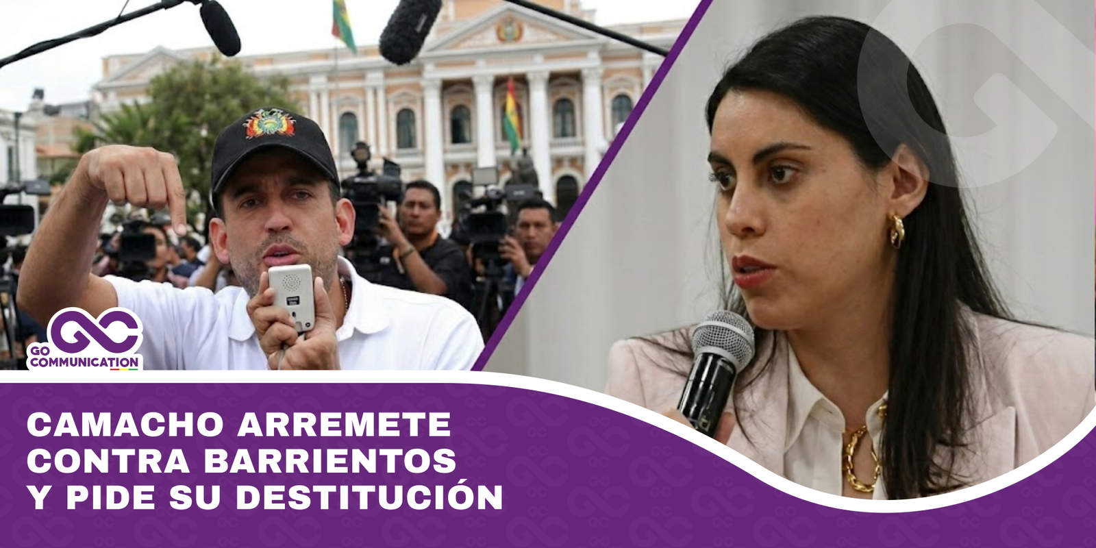 Camacho arremete contra Barrientos y pide su destitución (1)