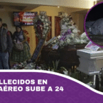 Cifra de fallecidos en accidente aéreo sube a 24