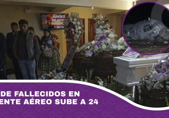 Cifra de fallecidos en accidente aéreo sube a 24