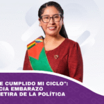 Creo que ya he cumplido mi ciclo Eva Copa anuncia embarazo y dice que se retira de la política