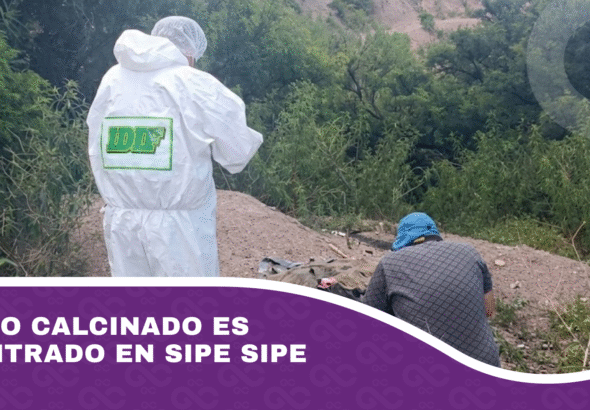 Cuerpo calcinado es encontrado en Sipe Sipe