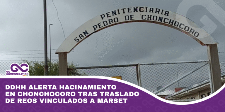 DDHH alerta hacinamiento en Chonchocoro tras traslado de reos vinculados a Marset