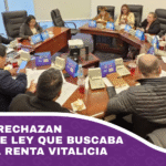 Diputados rechazan proyecto de ley que buscaba eliminar la renta vitalicia