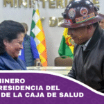 Dirigente minero asume la presidencia del directorio de la caja de Salud (2)