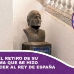 Evo critica el retiro de su busto y afirma que se hizo para complacer al rey de España