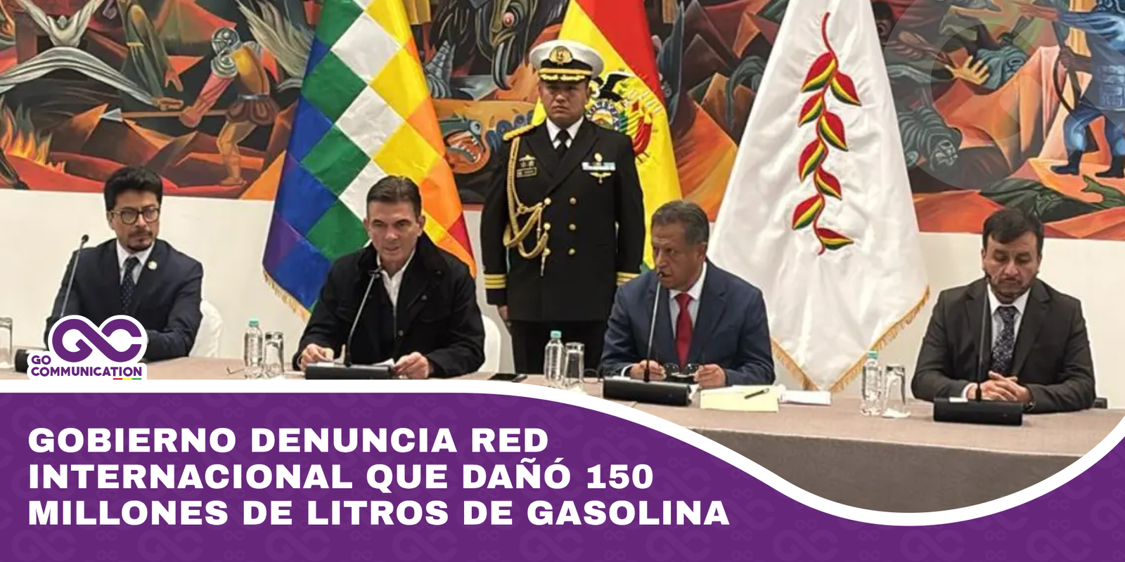 Gobierno denuncia red internacional que dañó 150 millones de litros de gasolina