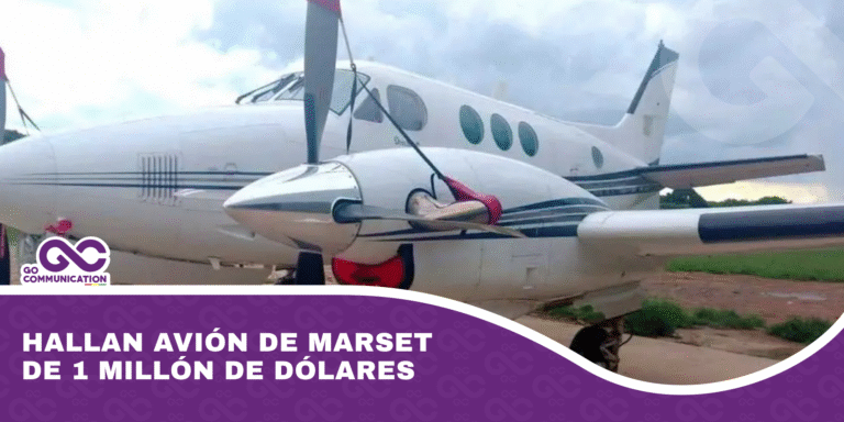 Hallan avión de Marset de 1 millón de dólares