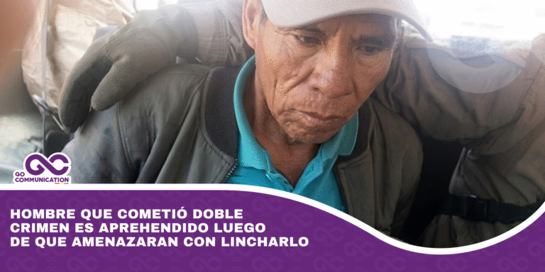 Hombre que cometió doble crimen es aprehendido luego de que amenazaran con lincharlo