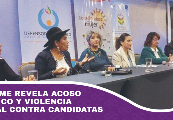 Informe revela acoso político y violencia digital contra candidatas
