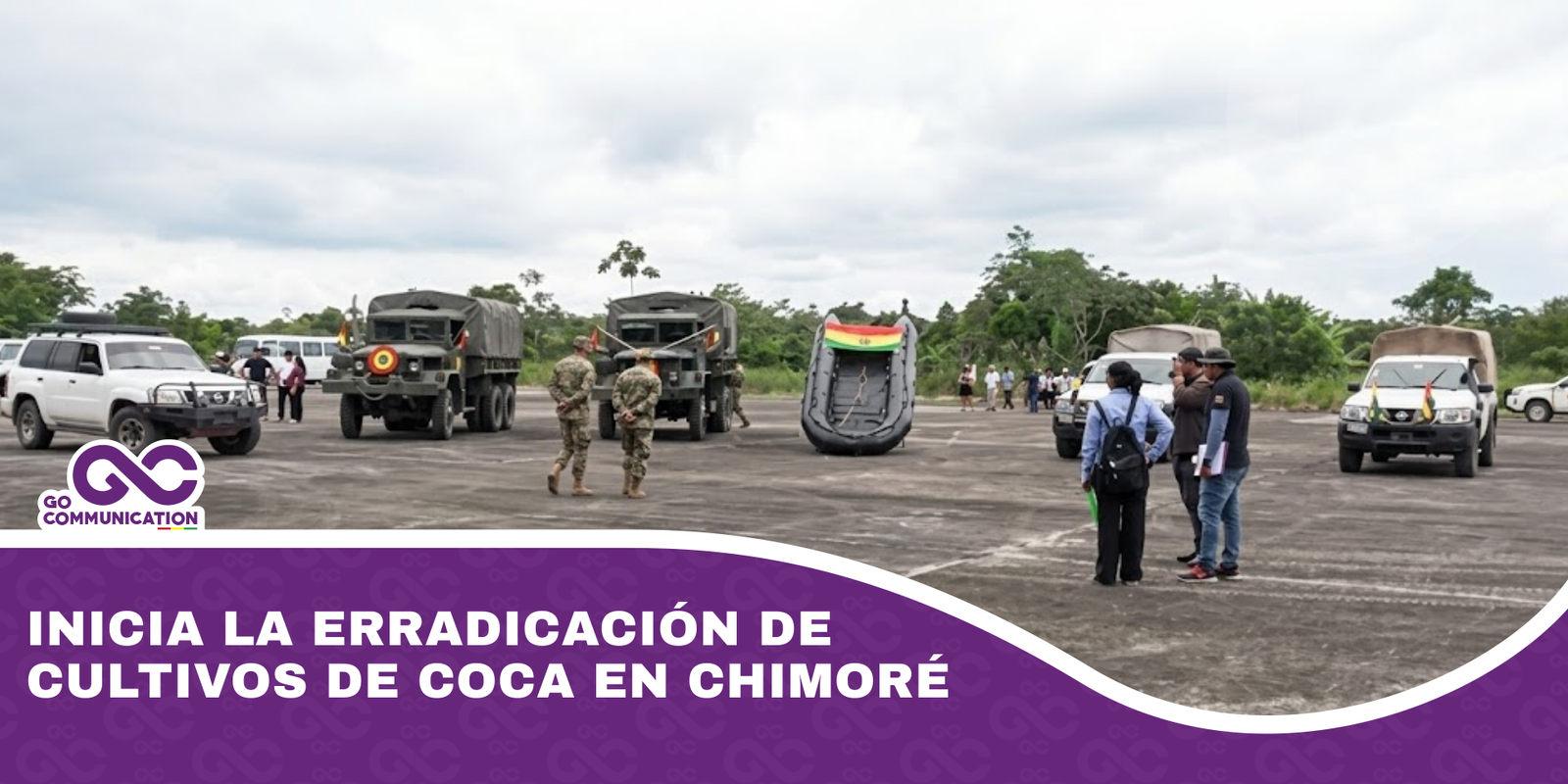 Inicia la erradicación de cultivos de coca en Chimoré
