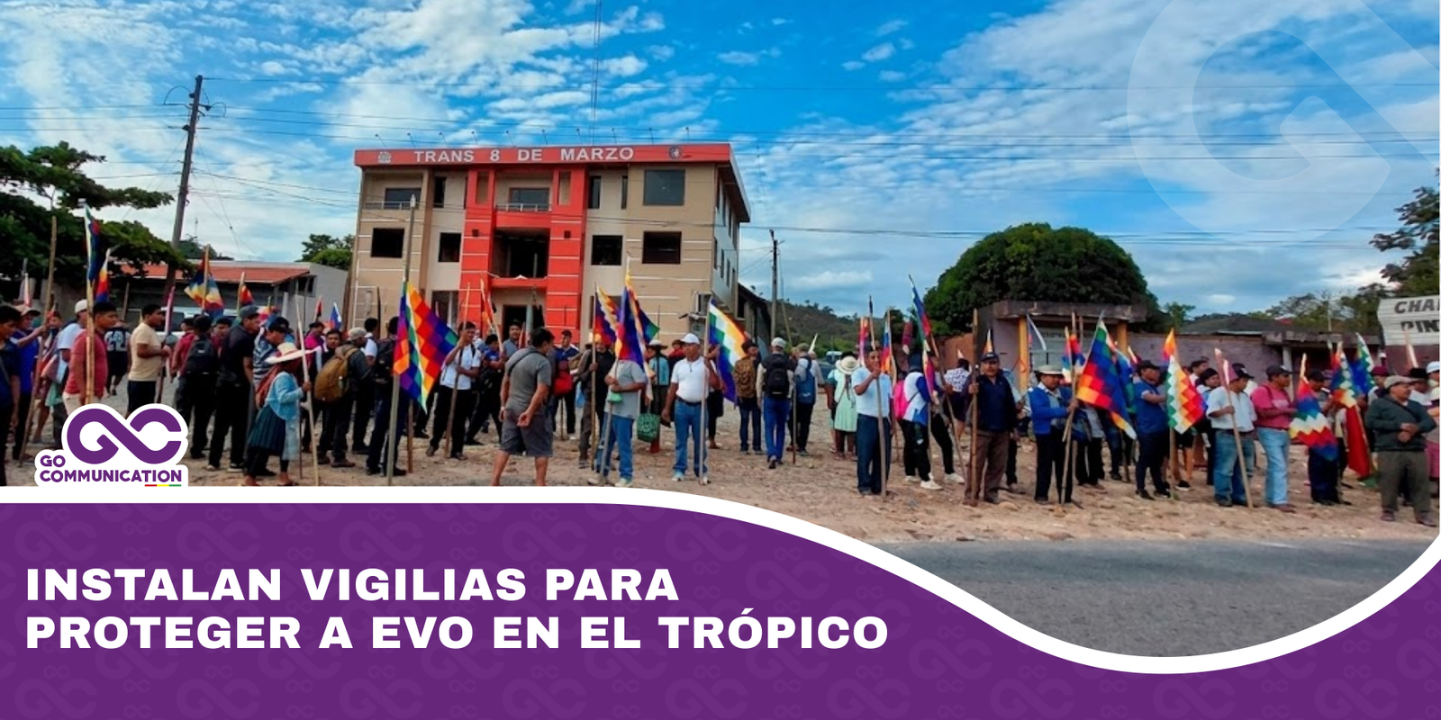 Instalan vigilias para proteger a Evo en el Trópico