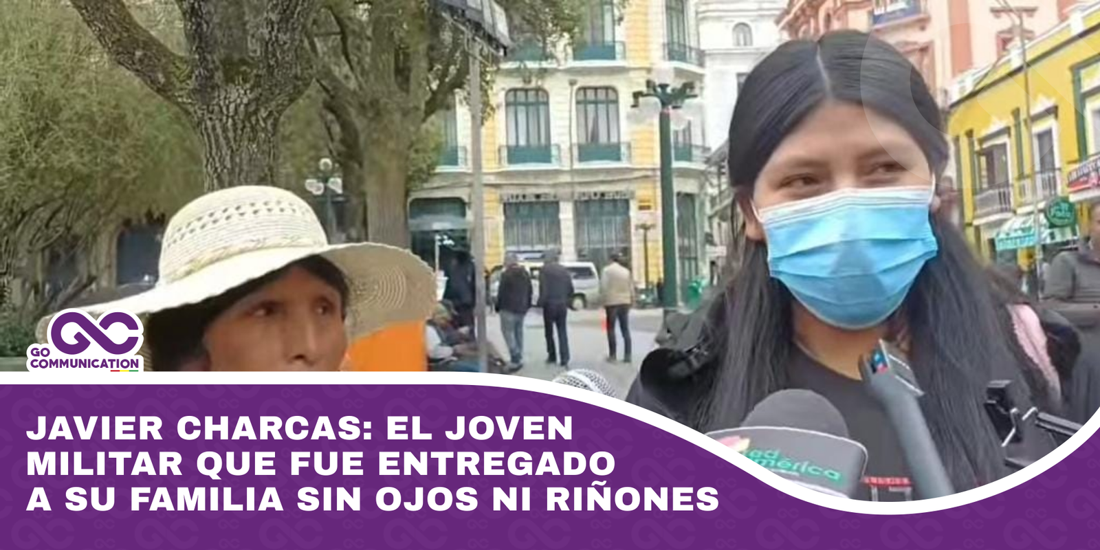 Javier Charcas el joven militar que fue entregado a su familia sin ojos ni riñones