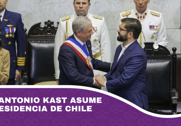 José Antonio Kast asume la presidencia de Chile