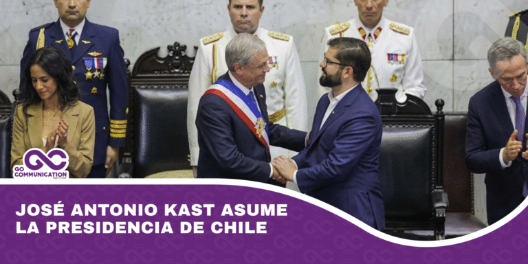 José Antonio Kast asume la presidencia de Chile