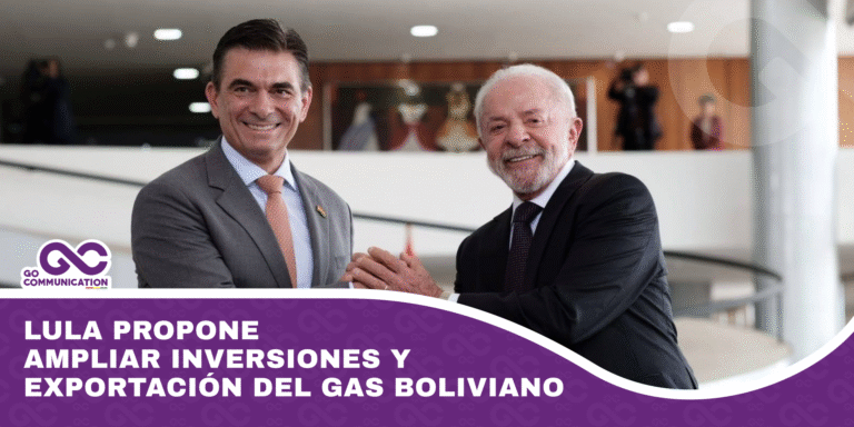 Lula propone ampliar inversiones y exportación del gas boliviano