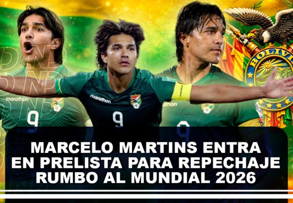 Marcelo Martins entra en prelista para repechaje