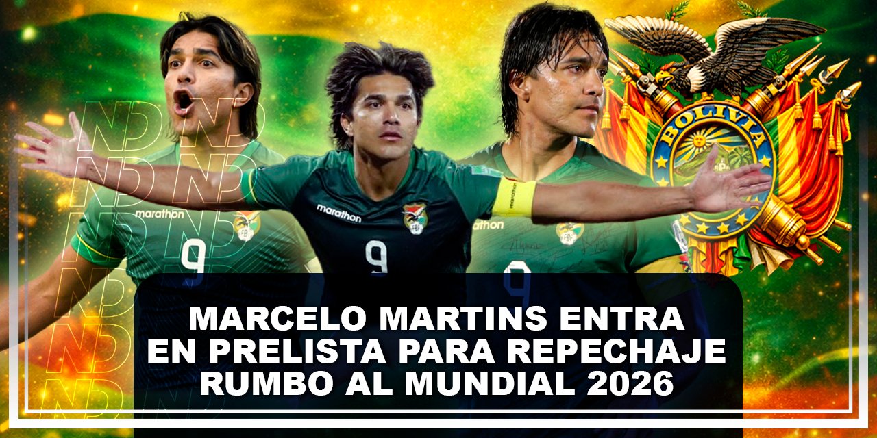 Marcelo Martins entra en prelista para repechaje